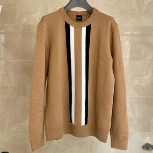 Hugo Boss Signature Strip Sweater Sz M